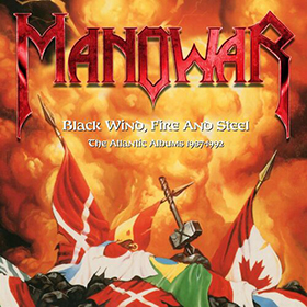 Fotonášivka MANOWAR - Black Wind, Fire and Steel