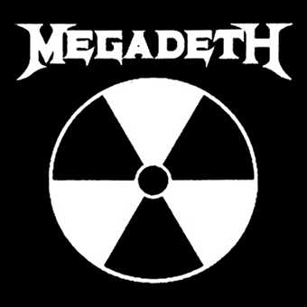 Fotonášivka MEGADETH - Radioactivity Logo