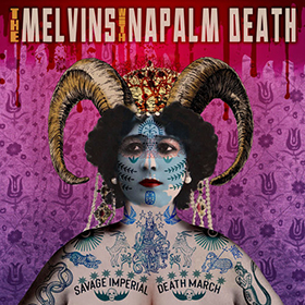 Fotonášivka MELVINS a NAPALM DEATH - Tossing Coins Into The Fountain Of Fuck