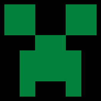 Fotonášivka MINECRAFT - Green Creeper