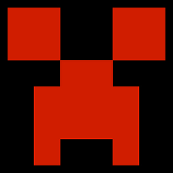 Fotonášivka MINECRAFT - Red Creeper