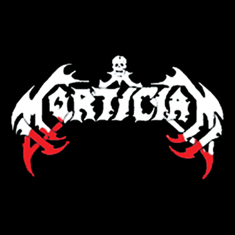 Fotonášivka MORTICIAN - Logo Red
