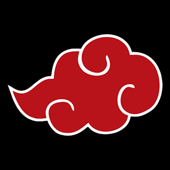 Fotonášivka NARUTO - Akatsuki Obláčik