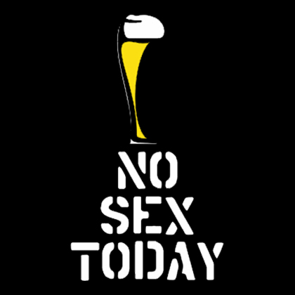 Fotonášivka NO SEX TODAY