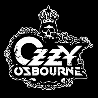 Fotonášivka OZZY OSBOURNE - Logo Crowned Skull
