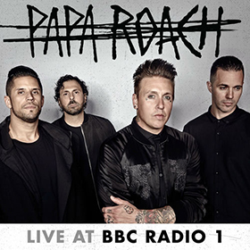 Fotonášivka PAPA ROACH - Live At BBC Radio 1