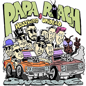 Fotonášivka PAPA ROACH - Swerve