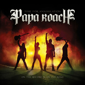 Fotonášivka PAPA ROACH - Time For Annihilation