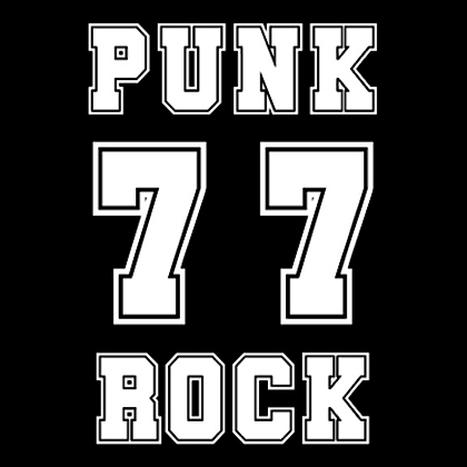 Fotonášivka PUNKROCK 77