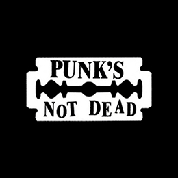 Fotonášivka PUNKS NOT DEAD - Žiletka