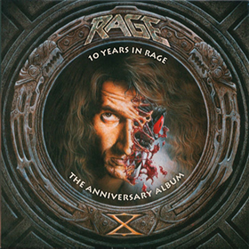 Fotonášivka RAGE - 10 Years in Rage