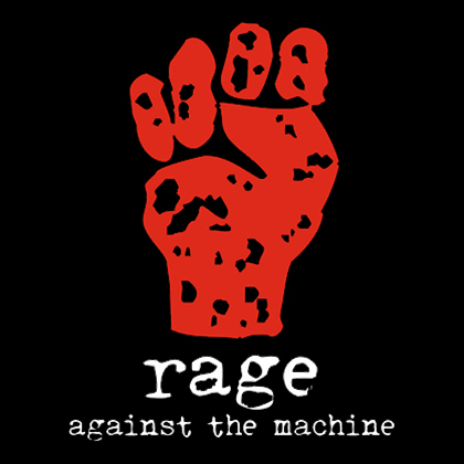 Fotonášivka RAGE AGAINST THE MACHINE - Logo Paw