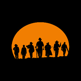 Fotonášivka RED DEAD REDEMPTION - Silhouettes Sunset