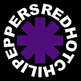 Fotonášivka RED HOT CHILI PEPPERS - Asterix Purple