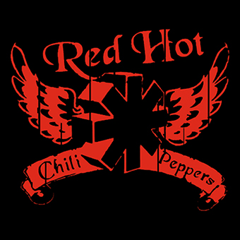 Fotonášivka RED HOT CHILI PEPPERS - Red Logo Table