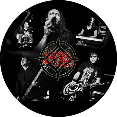 LUNATIC GODS - Band - odznak