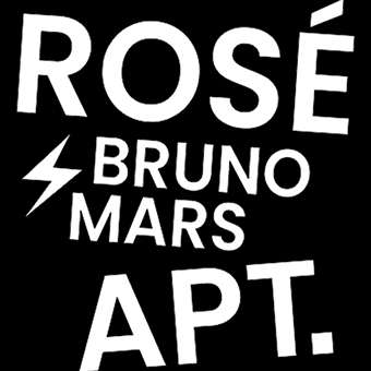 Fotonášivka ROSÉ & BRUNO MARS - APT - Motive 1