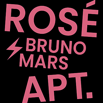 Fotonášivka ROSÉ & BRUNO MARS - APT - Pink