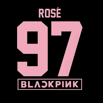 Fotonášivka ROSÉ 97 - BLACKPINK - Pink Number Years