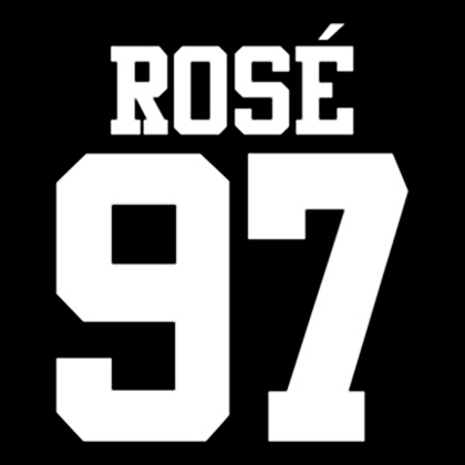 Fotonášivka ROSÉ 97 - White Logo