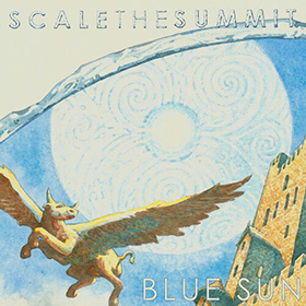 Fotonášivka SCALE THE SUMMIT - Blue Sun