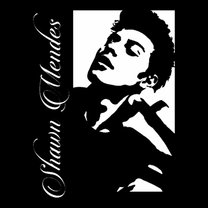Fotonášivka SHAWN MENDES - Logo And Portrait