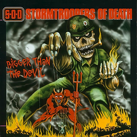 Fotonášivka SOD - Bigger than the Devil