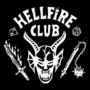 Fotonášivka STRANGER THINGS - Hellfire Club