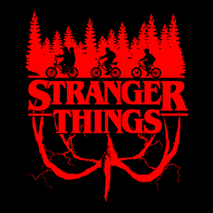 Fotonášivka STRANGER THINGS - Logo Flip
