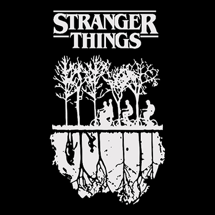 Fotonášivka STRANGER THINGS - Upside Down