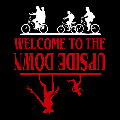 Fotonášivka STRANGER THINGS - Welcome To The Upside Down