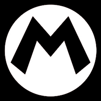 Fotonášivka SUPER MARIO - Logo Crest