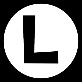 Fotonášivka SUPER MARIO - Luigi Logo