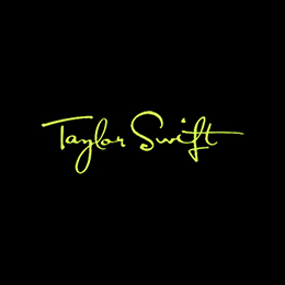 Fotonášivka TAYLOR SWIFT - Logo Signature