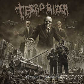 Fotonášivka TERRORIZER - Caustic Attack