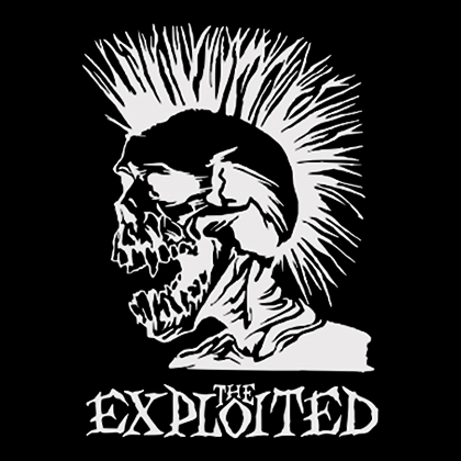 Fotonášivka THE EXPLOITED - Skull