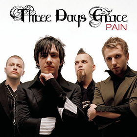 Fotonášivka THREE DAYS GRACE - Pain Poster