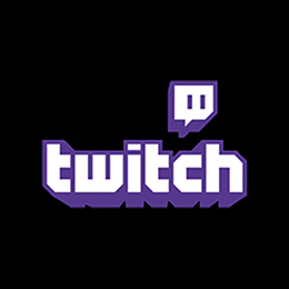 Fotonášivka TWITCH - Purple Logo Sign