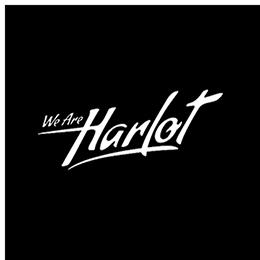Fotonášivka WE ARE HARLOT - Logo