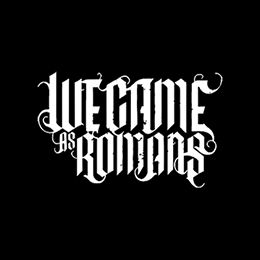 Fotonášivka WE CAME AS ROMANS - Logo