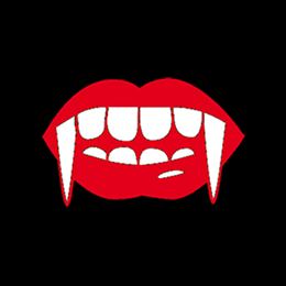 Fotonášivka ZUBY UPÍRA - Vampire Teeth