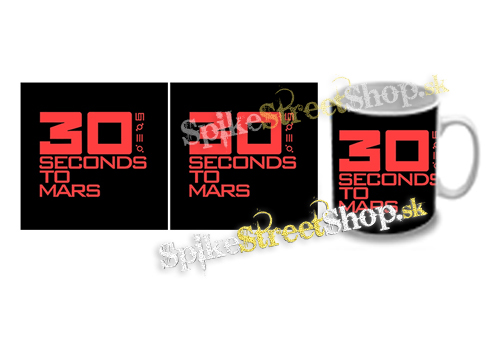 Hrnček 30 SECONDS TO MARS - Red Logo