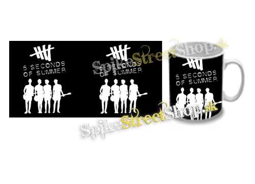 Hrnček 5 SECONDS OF SUMMER - Logo & Band