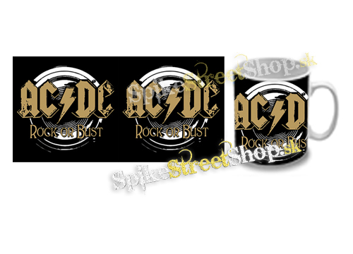 Hrnček ACDC - Gold Rock Or Bust