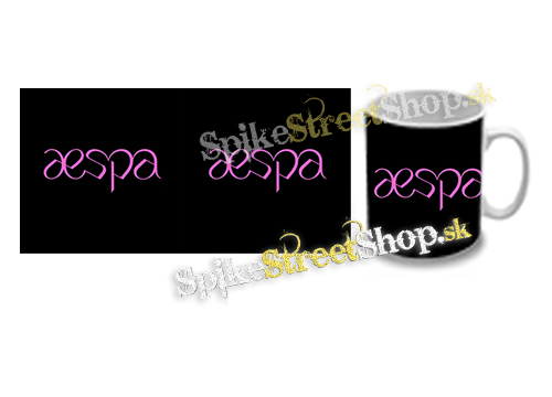 Hrnček AESPA - Logo Pink