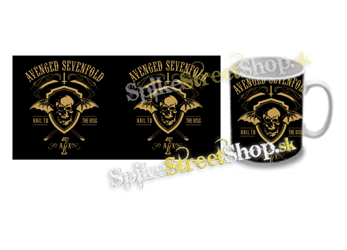 Hrnček AVENGED SEVENFOLD - Hail To The King Golden Patch