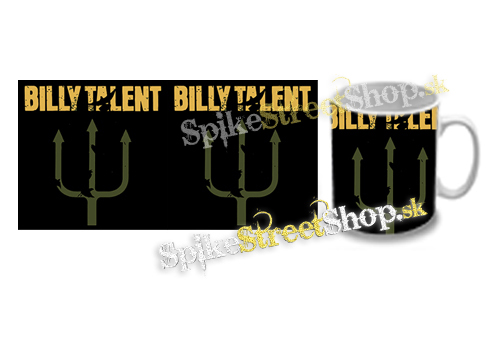 Hrnček BILLY TALENT - Logo Yellow Green