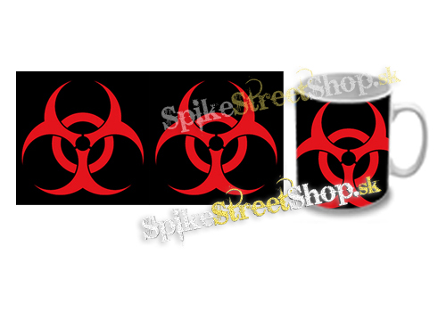 Hrnček BIOHAZARD - Red Sign