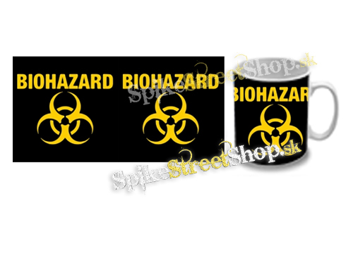 Hrnček BIOHAZARD - Yellow Logo Crest