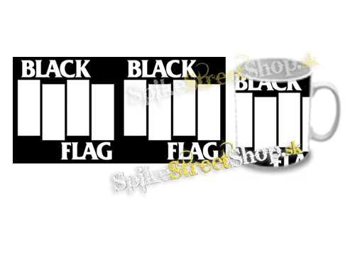 Hrnček BLACK FLAG - Logo Crest